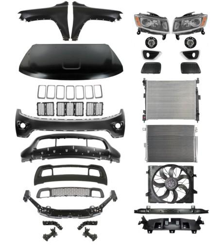 4918 - Jeep Grand Cherokee 13-17 Капот Бампер Крыло