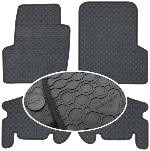 Гумові килимки Jeep Wrangler I TJ 1996-2007 PrimeLiner - Чорні