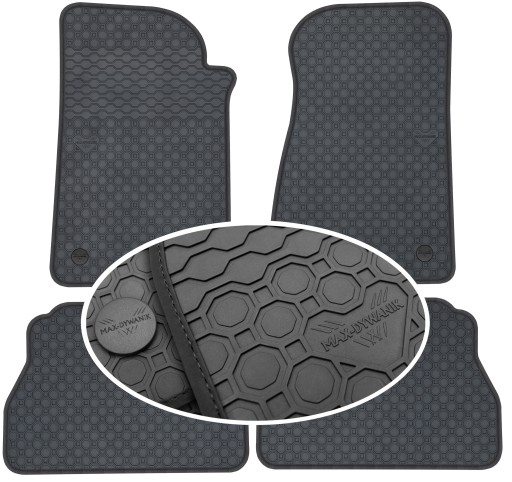 Jeep Wrangler IV Rubicon 2017 - гумові килимки PrimeLiner - Чорні