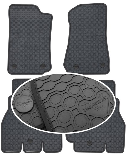 Jeep Wrangler IV SUV 2017 - резиновые коврики PRIMELINER
