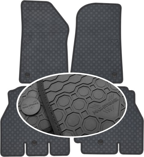 Jeep Wrangler IV SUV 2019 - гумові килимки PrimeLiner - Чорні