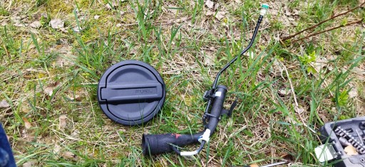 Jeep wrangler JL 2018-24 Лючок паливної горловини оригінальний алюміній