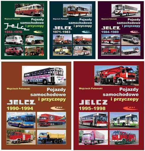 Jelcz 1952-1998 Автомобілі вантажівки автобуси причепи 5 шт. 24 години