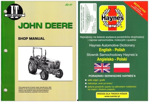 John Deere 850 950 1050 (1978-1989) посібник з ремонту + БЕЗКОШТОВНО 24 години