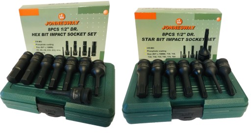 Jonnesway торцеві Ключі торцеві торцеві шестигранні 1/2