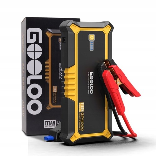 Jump Starter Powerbank Аварійний запуск 4000A POWER!