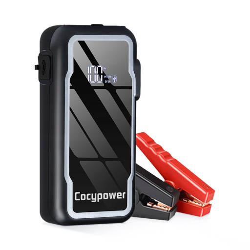 Jump Starter Booster 800A 3-в-1 Powerbank 8000 мАч со светодиодом