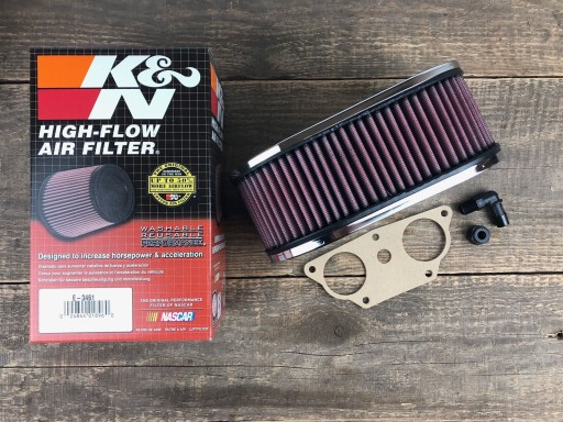 56-1255 - K & N ПОВІТРЯНИЙ ФІЛЬТР PORSCHE 912 356 SOLEX