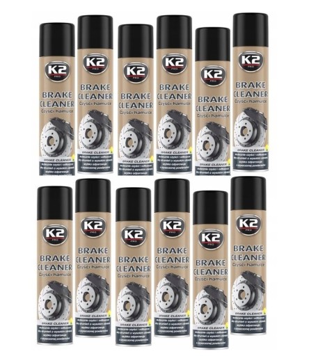 K2 BREAK CLEANER для снятия тормозов 12 шт. x600