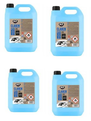 K2 CLAREN -22 зимова омиваюча рідина 20л