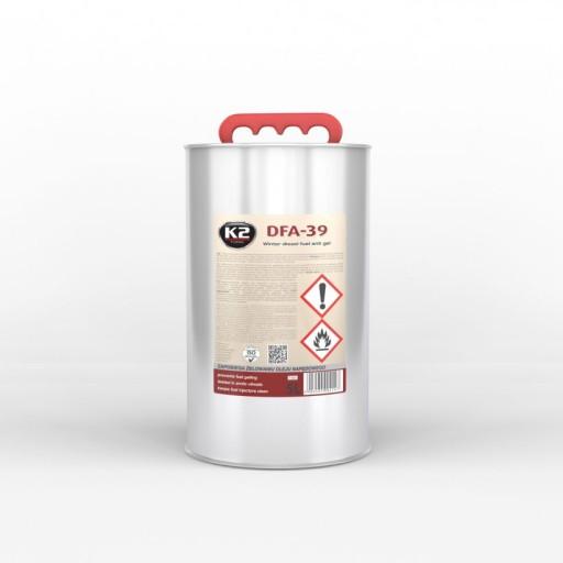 K2 DFA-39 ДИЗЕЛЬНАЯ ПРИСАДКА ДЕПРЕССАНТА 5Л АНТИГЕЛЬ