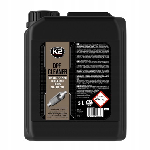 K2-DPF CLEANER 5L W155 / MEL K2 MELLE