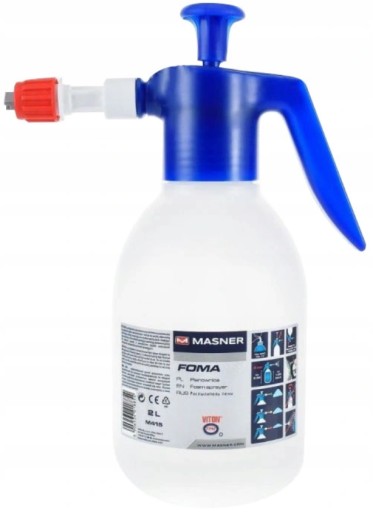 K2 MASNER РУЧНА ПІНА СПРЕЙ ДЛЯ МИТКИ АВТОМОБІЛІВ 2Л