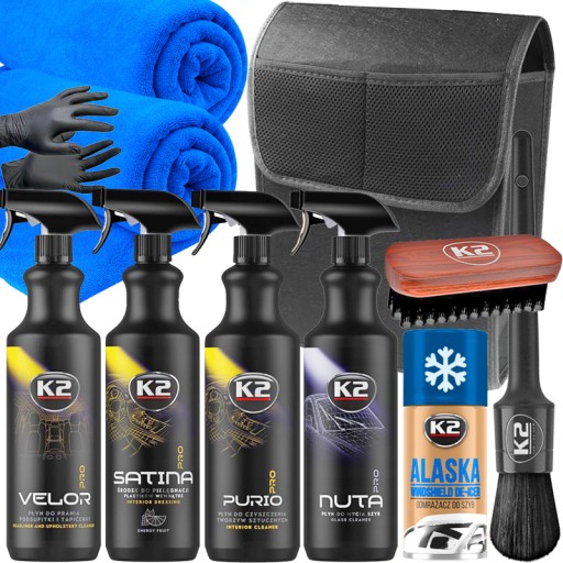 K2 PRO большой набор косметики автомобиля детализация очистки автомобиля сумка