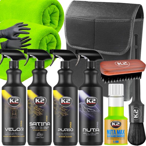 K2 PRO ВЕЛИКИЙ НАБІР КОСМЕТИКИ ДЕТАЛІЗАЦІЯ АВТОМОБІЛЯ МИЙКА АВТОМОБІЛЯ ОРГАНІЗАТОР
