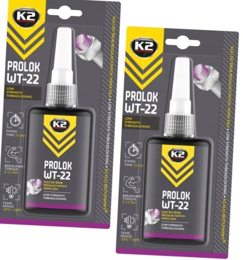 К2 ПРОЛОК Клей для резьбы и саморезов НИЗКАЯ МАЛАЯ ПРОЧНОСТЬ ФИОЛЕТОВЫЙ 50Г
