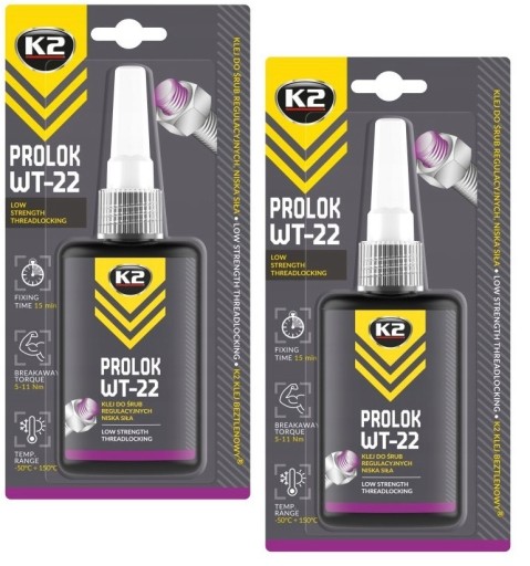 К2 ПРОЛОК Клей для резьбы и саморезов НИЗКАЯ МАЛАЯ ПРОЧНОСТЬ ФИОЛЕТОВЫЙ 50Г
