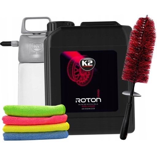 K2 Roton PRO 5л, распылитель + ободная щетка