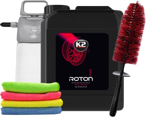 K2 Roton PRO 5л, распылитель + ободная щетка