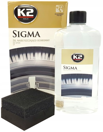 K2 SIGMA G157 гель блиск плекає шини