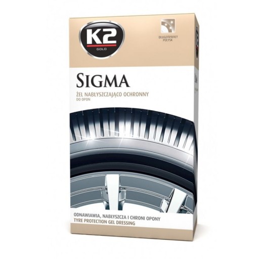 K2 SIGMA TYRE RUBBER SHINE GEL Губка 0,5 л