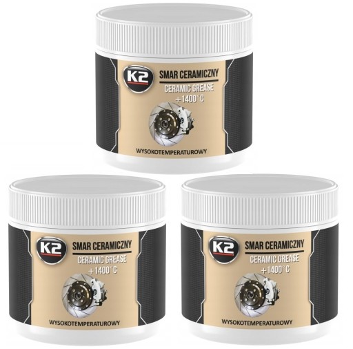 K2 CERAMIC GREASE высокотемпературная керамическая паста для винтов 500G 1400°C