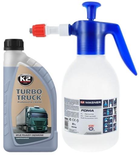 K2 TURBO TRUCK ACTIVE FOAM 1L FOAM GUN 2L