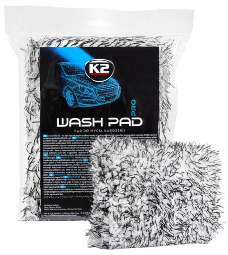 K2-WASH PAD - губка для мытья автомобиля с мягкой микрофиброй