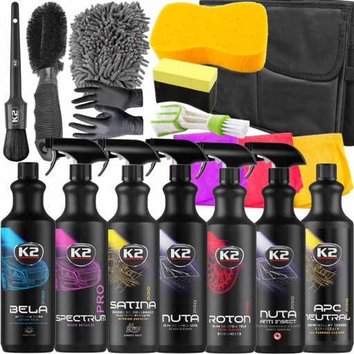 K2 набор для ухода за автомобилем косметика Pro FULL для подарка