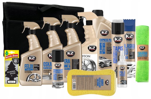 K2 НАБОР АВТОМОБИЛЬНОЙ КОСМЕТИКИ ТРАНСФЕР