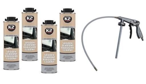 K2 4x1l undercarriage maintenance kit + пистолет