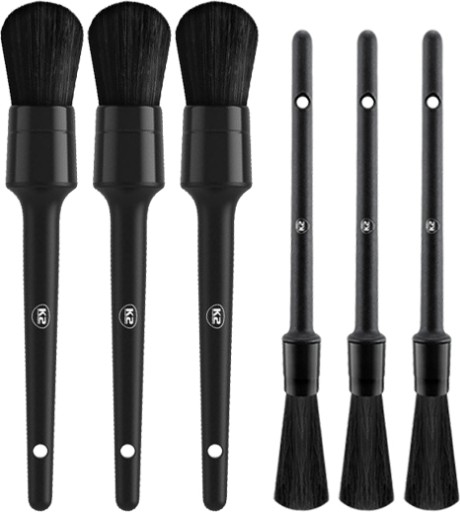 K2 Набор кистей для детейлинга - 6 шт.