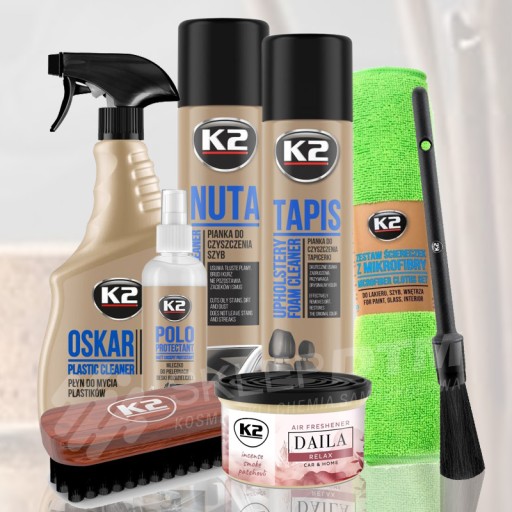 К2 набір косметики для салону автомобіля і аромат автомобіля DAILA RELAX - східний