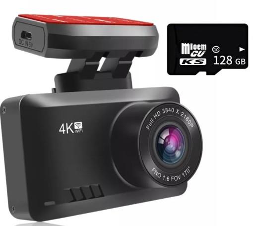 K2PRO 4K Wi-Fi GPS-видеорегистратор SONY MATRIX 128 ГБ