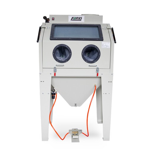 ПІСКОСТРУЙНА ОБРАБОТКА КАБІНИ Піскоструминний апарат для кабіни ВЕРХНИЙ ОТВОР 350л FR7048 ФОРСУНКИ