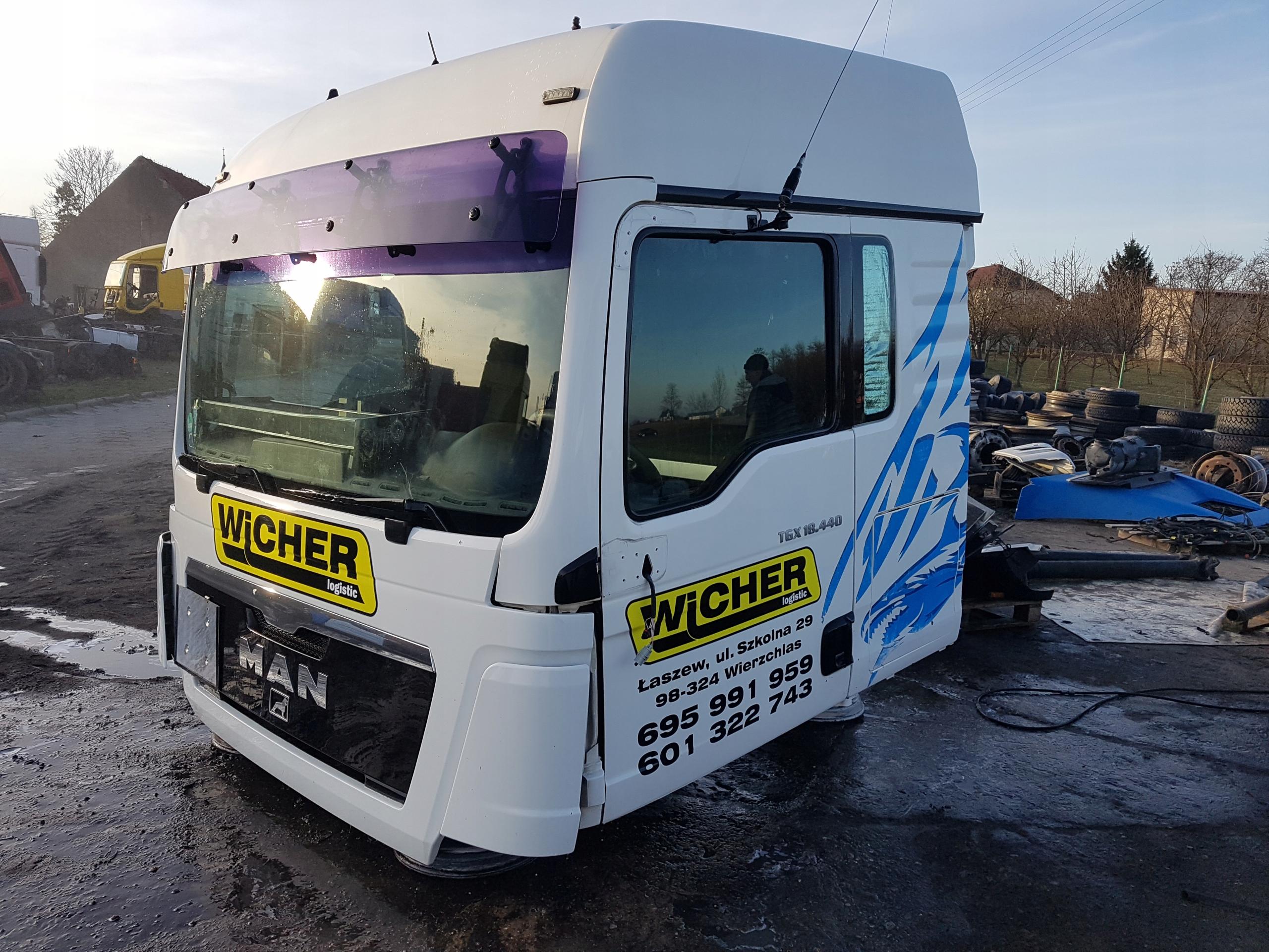 246462622 - КАБИНА В СБОРЕ MAN TGX XLX 2011 ГОД ЕВРО 5 ИГЛА