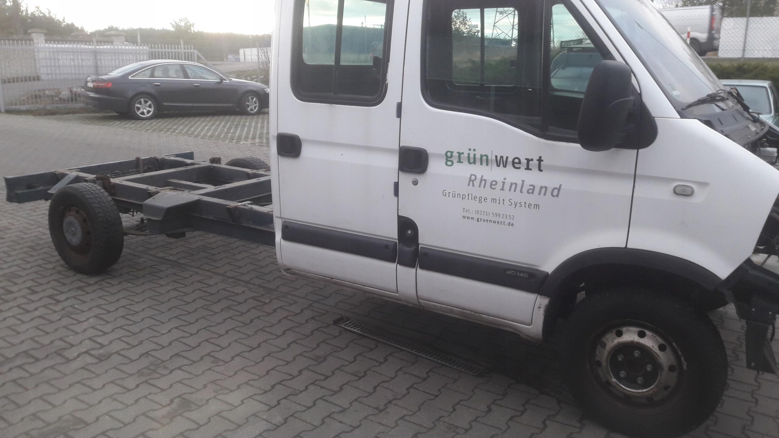 КАБІНА РАМА MASTER 2.5 DCI DOKA