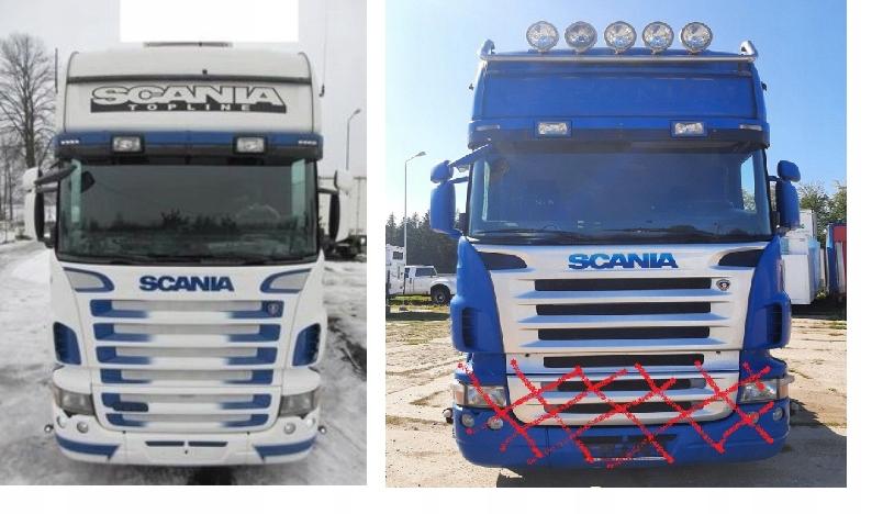 КАБИНА SCANIA R 420 EURO 5 TOPLINE СКЕЛЕТ