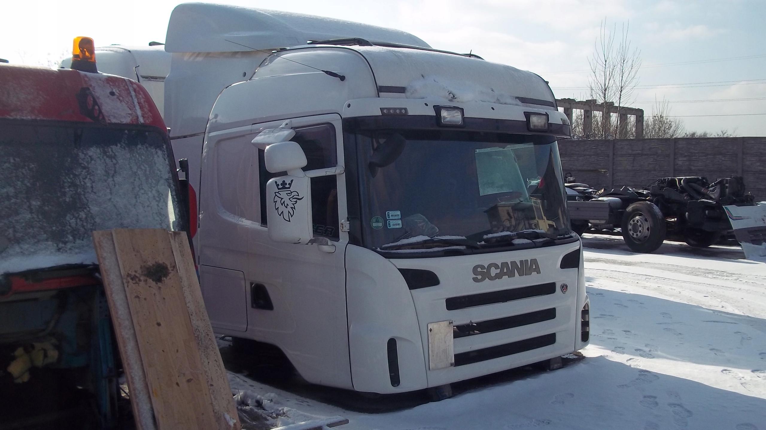 CR19 - КАБІНА SCANIA R HIGHLINE ВЕЛИКИЙ ВІДСІК ДЛЯ ЗБЕРІГАННЯ