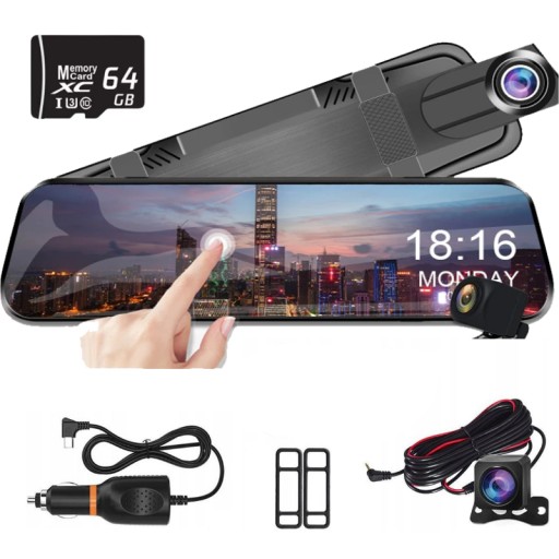 АВТОМОБІЛЬНА КАМЕРА ВОДЖЕННЯ В ДЗЕРКАЛО