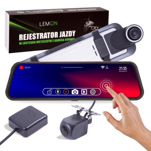 4K АВТОМОБІЛЬНА КАМЕРА GPS WiFi 10