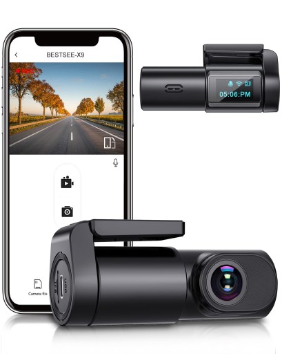 РЕЄСТРАТОР BESTSEE DASH CAM 1080P, ПОВЕРТАНИЙ НА 360°