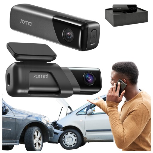 АВТОМОБІЛЬНА КАМЕРА DVR 70mai Dash Cam M500 Вбудована ПАМ'ЯТЬ 64 ГБ