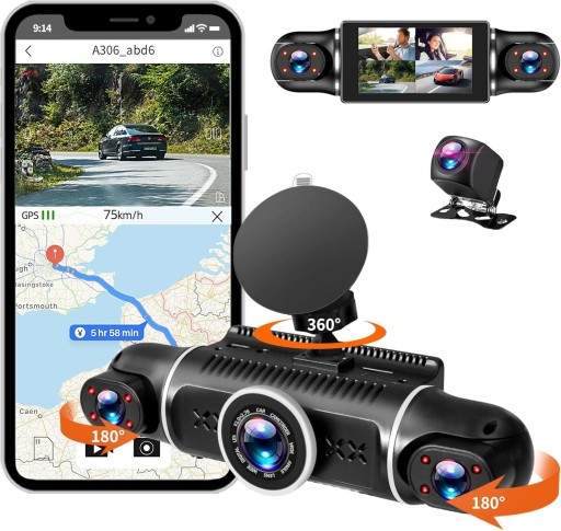 АВТОМОБІЛЬНА КАМЕРА ВІДЕОРЕГІСТРАТОР FULL HD 1080P ШИРОКОКУТНИЙ ZUNFLY PRO