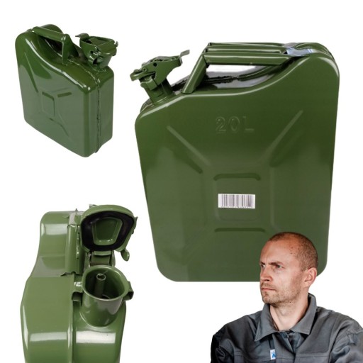 Металева каністра для палива 20 л ON і Pb