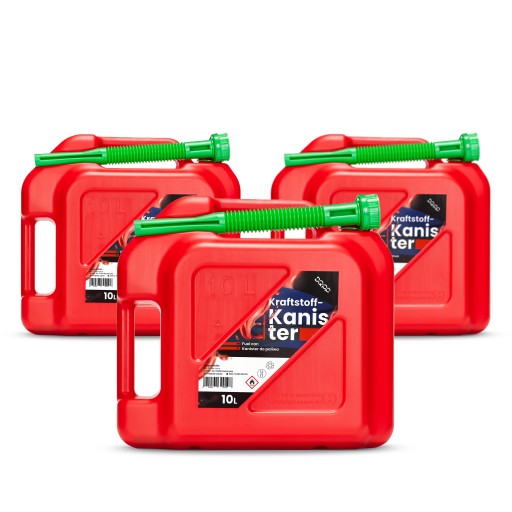 ТОПЛИВНАЯ КАНИСТРА для ТОПЛИВА 3 шт. ВОРОНКА С ДВУМЯ РУЧКАМИ и крышка с ПРОКЛАДКОЙ 10л