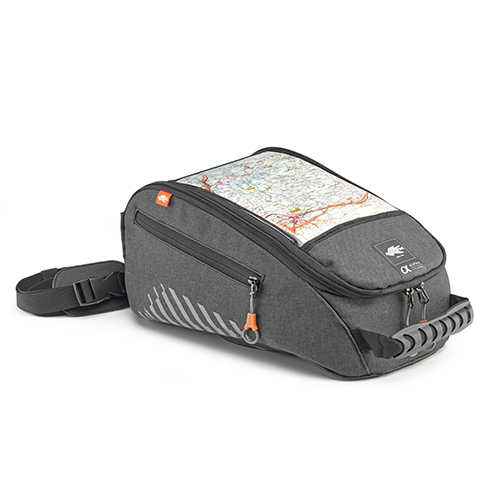 KAPPA СУМКА (TANKBAG) ДЛЯ БАКА ДЛЯ КРІПЛЕННЯ TANKLOCK 9L КОЛІР СІРИЙ