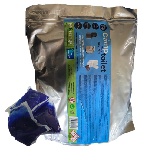 2 - Капсули CAMPTOILET toi TOI Саше туристичний туалет кемпінг 80 шт