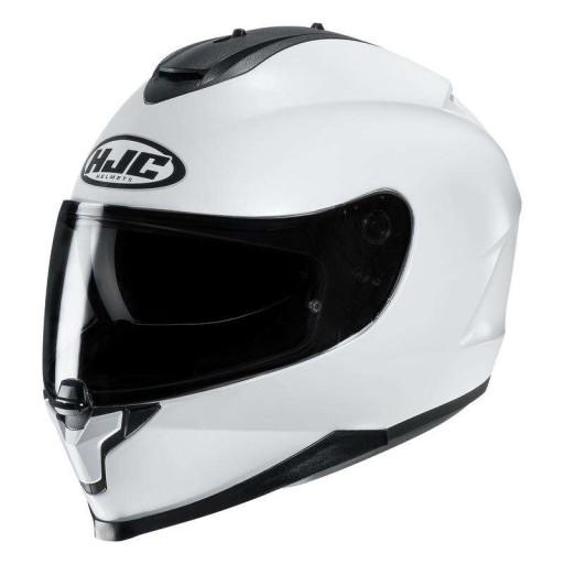 Інтегральний шолом HJC C70N SOLID PEARL WHITE XL