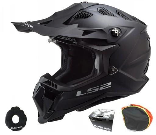 ШОЛОМ LS2 MX470 MX700 SUBVERTER NOIR MATT BLACK XL